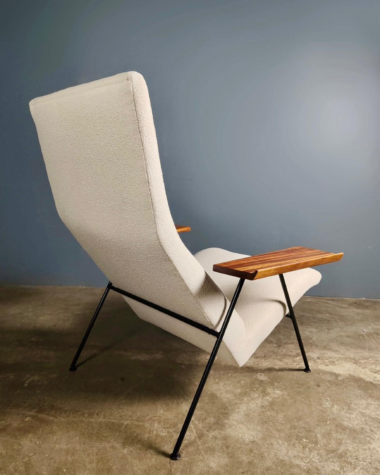 SOLD Pair Of Matching Robin Day For Hille 1952 Reclining Lounge Chairs Mid Century Vintage Retro MCM