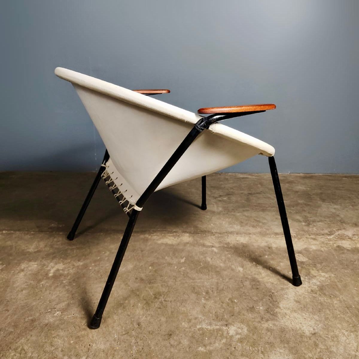 SOLD Hans Olsen Balloon Lounge Chair 1955 Lea Design Danish Mid Century Vintage Retro MCM