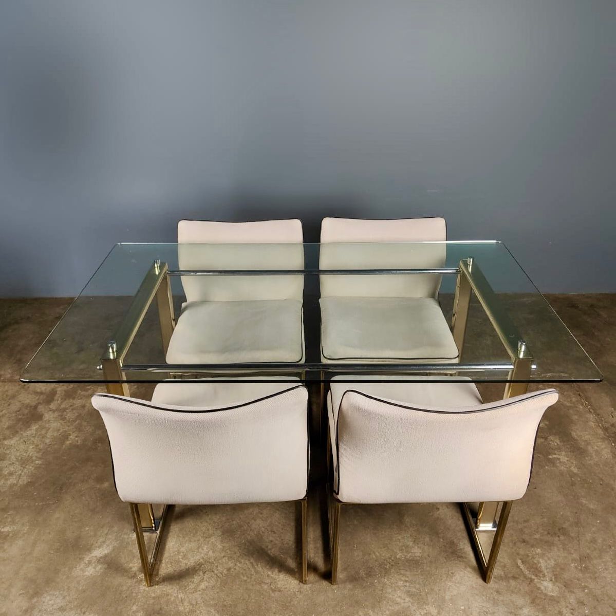 SOLD Pieff Mid Century Dining Table & Four Dining Chairs Vintage Retro MCM