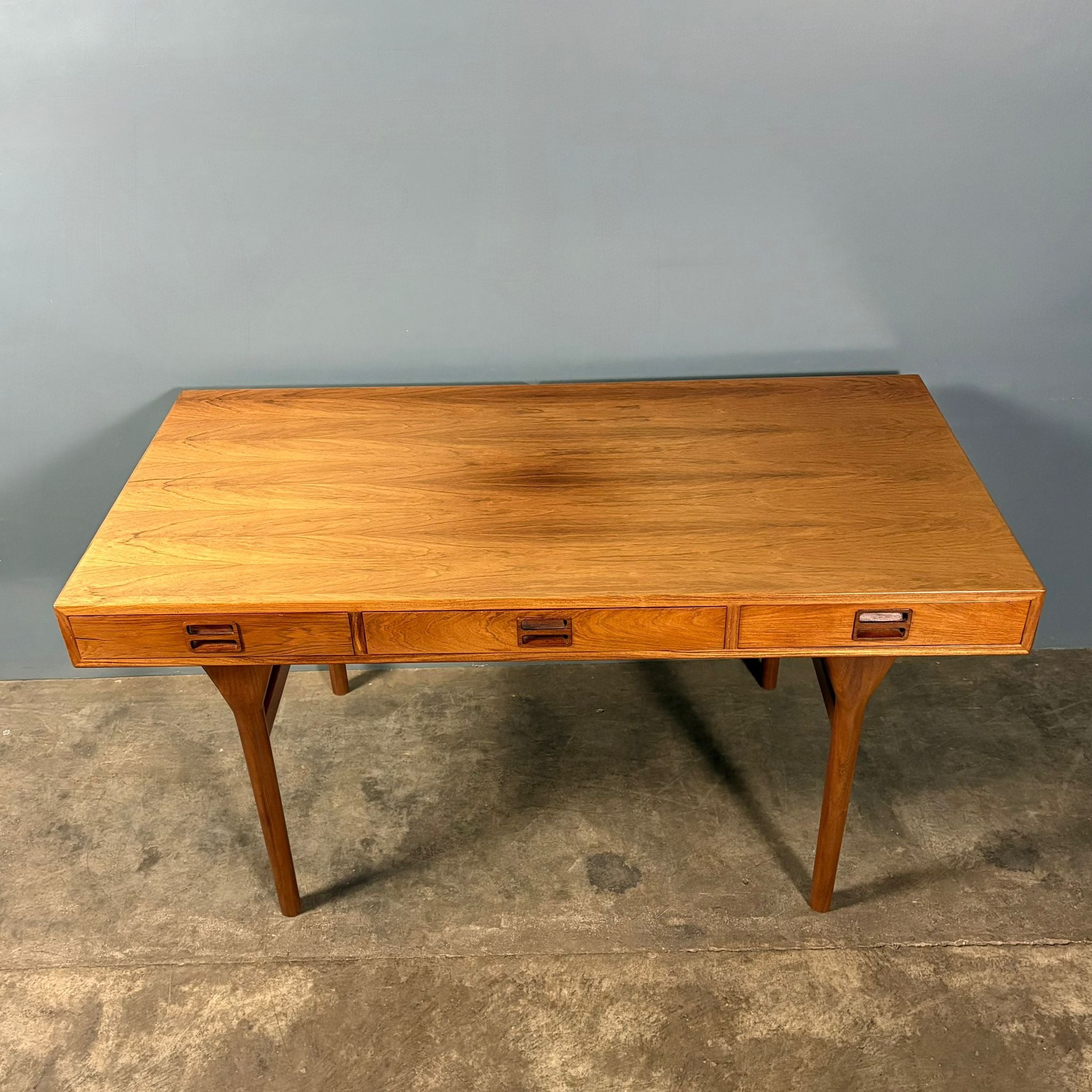 Nanna & Ditzel 93/3 Desk Søren Willadsen Møbelfabrik 1955 ND93 Danish Mid Century Vintage Retro MCM