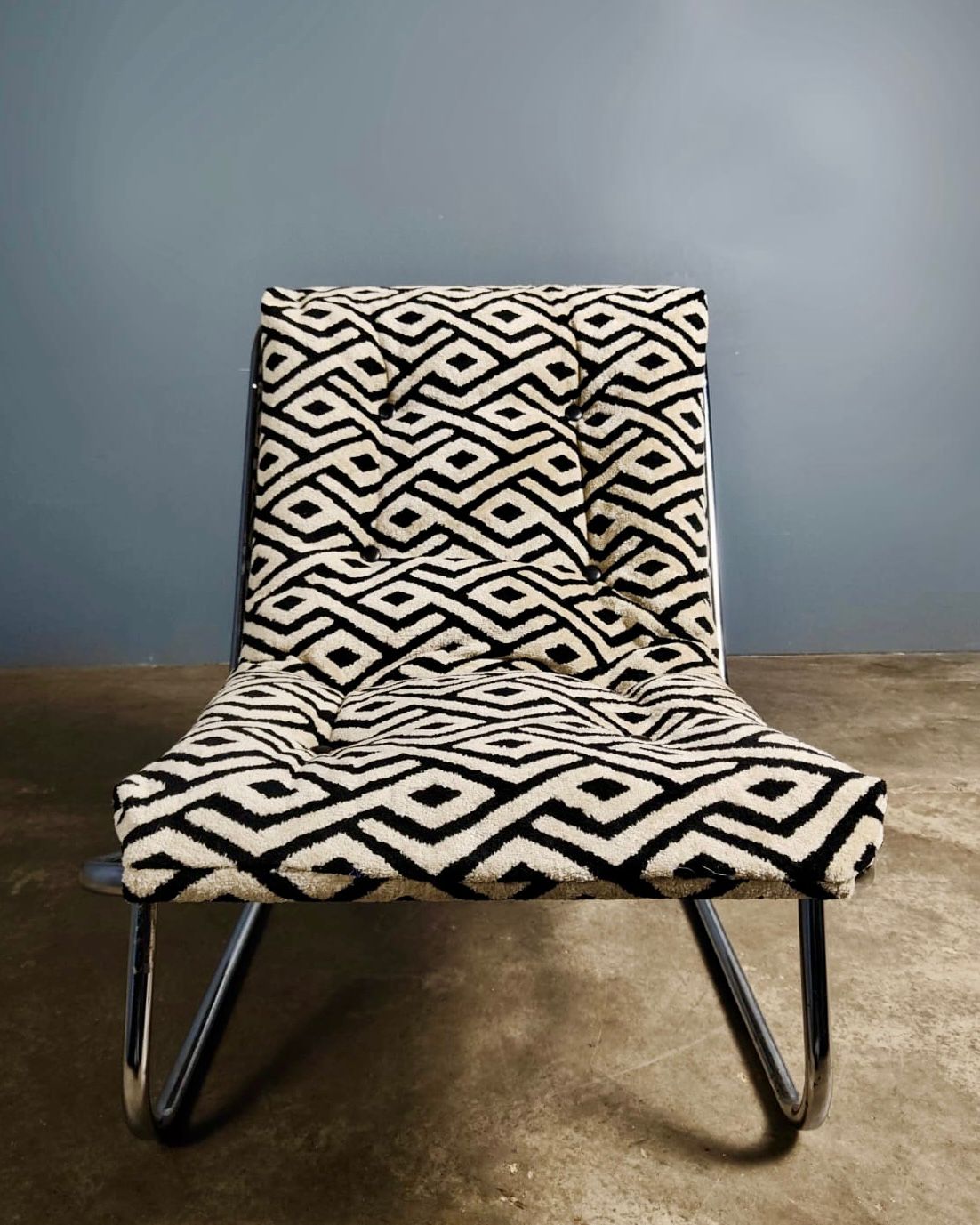 SOLD Pair Of Sling Lounge Chairs By Peter Hoyte Mid Century Vintage Retro MCM