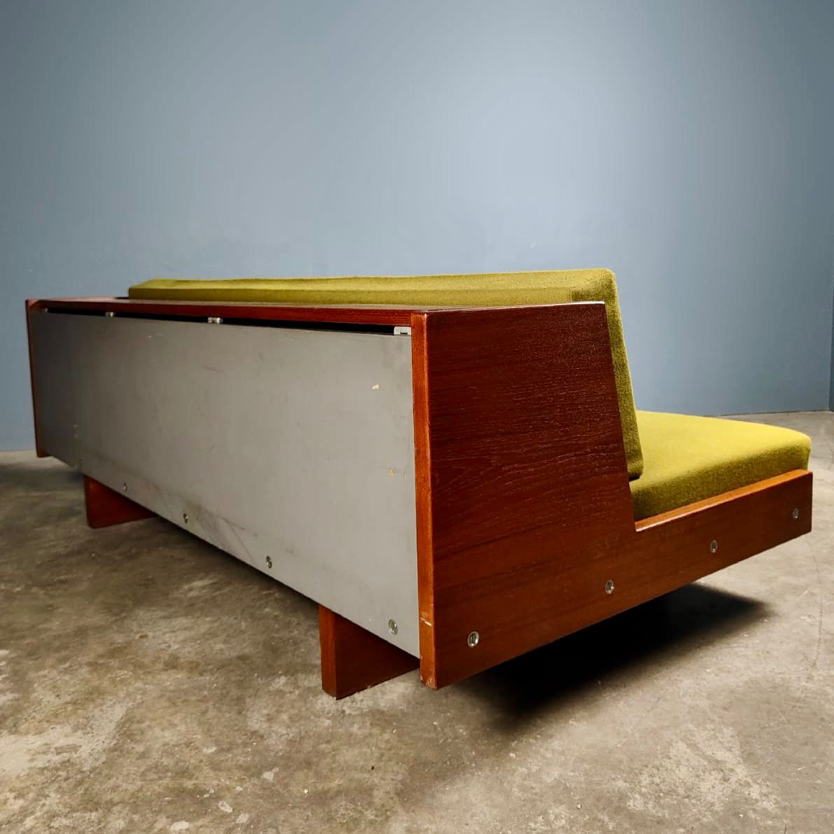 SOLD Mid Century Danish Sofa Bed/Daybed By Hans J Wegner For Getama GE-258 Vintage Retro MCM