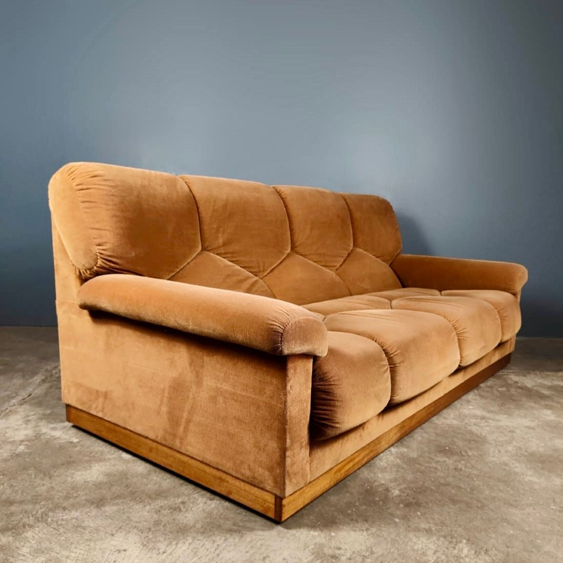 SOLD G Plan Atlantis 1978 Brown Three Seater Sofa Mid Century Vintage Retro MCM