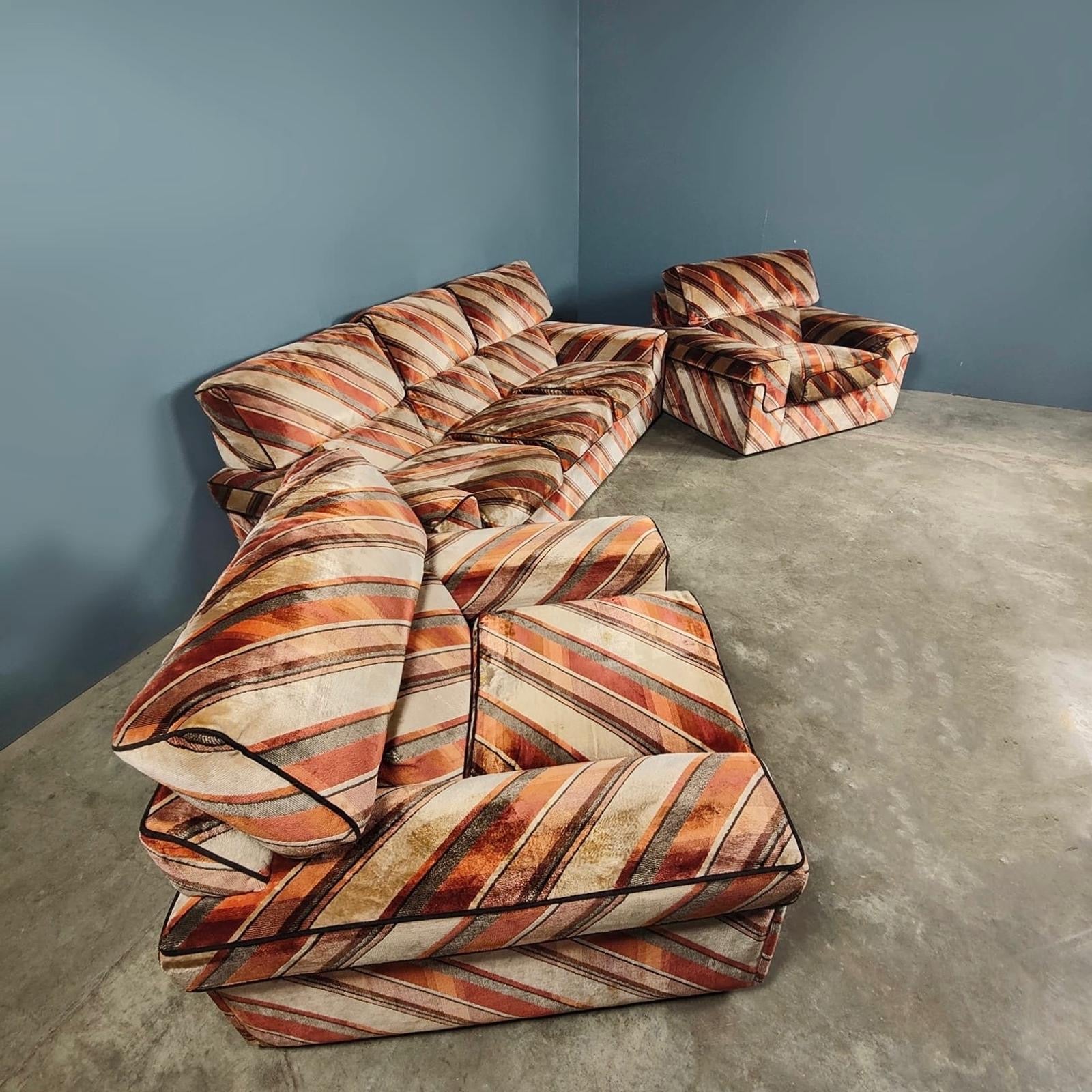 SOLD Pair Of Mid Century Matching Armchairs Vintage Retro MCM