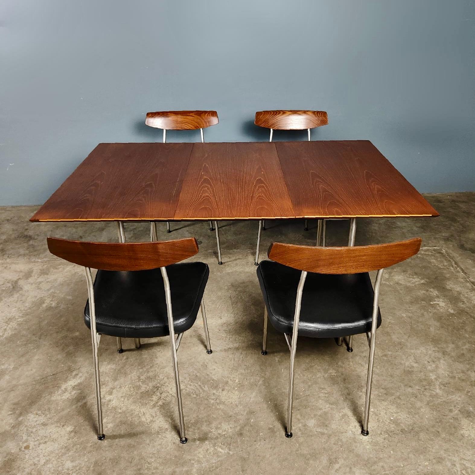 SOLD Mid Century Dining Table & 4 Chairs S320 By Stag S Range John Sylvia Reid Vintage Retro MCM