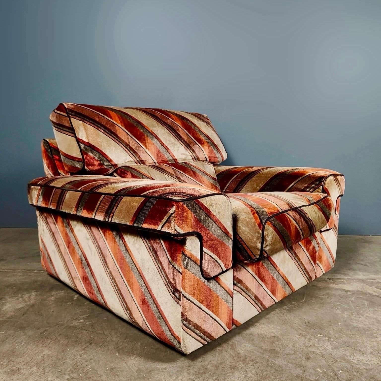 SOLD Pair Of Mid Century Matching Armchairs Vintage Retro MCM