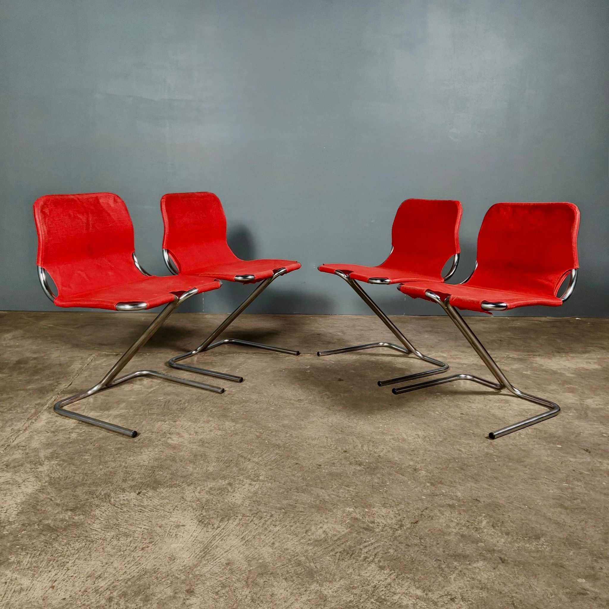 Four Formula Dining Chairs & Matching Table By Ruud Ekstrand & Christer Norman For Dux 1968 Sweden Mid Century Vintage Retro MCM