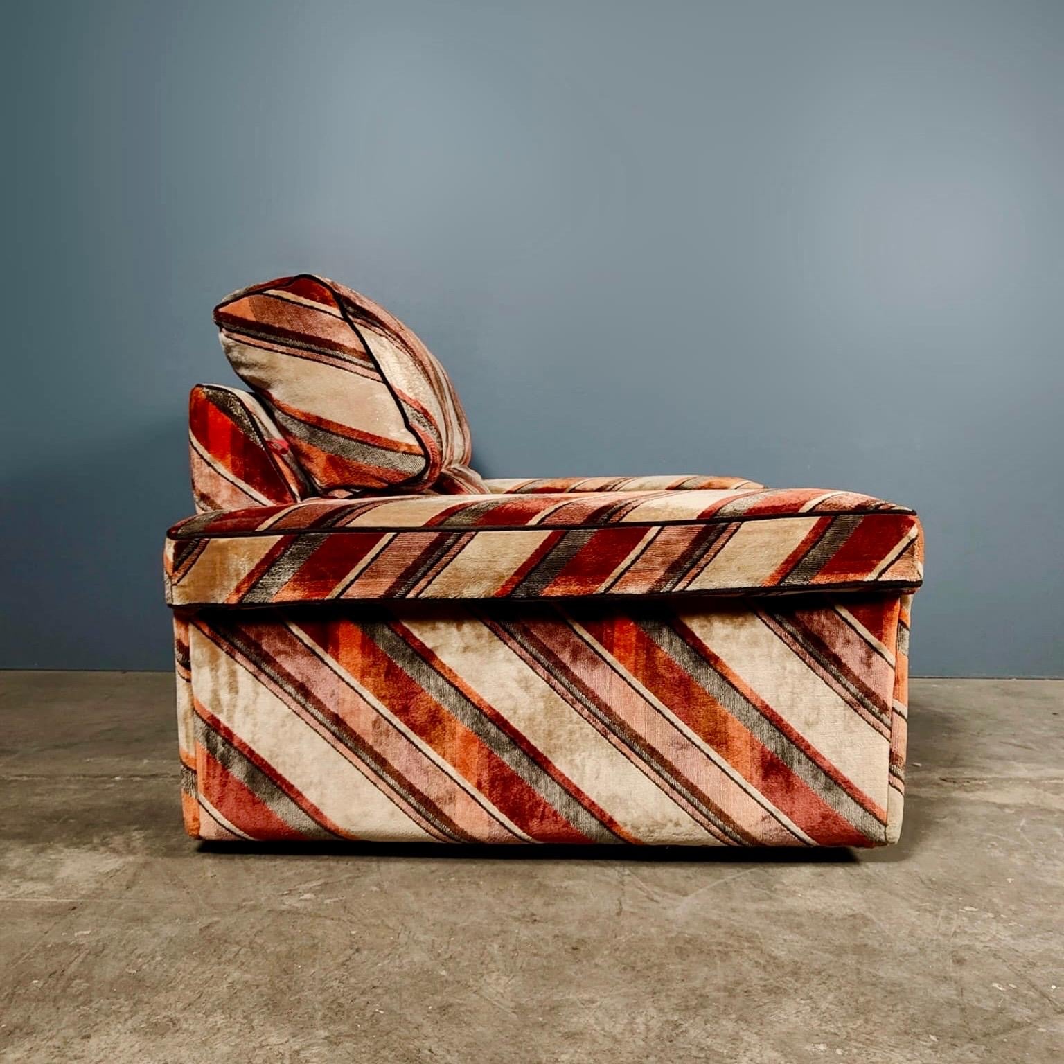 SOLD Pair Of Mid Century Matching Armchairs Vintage Retro MCM