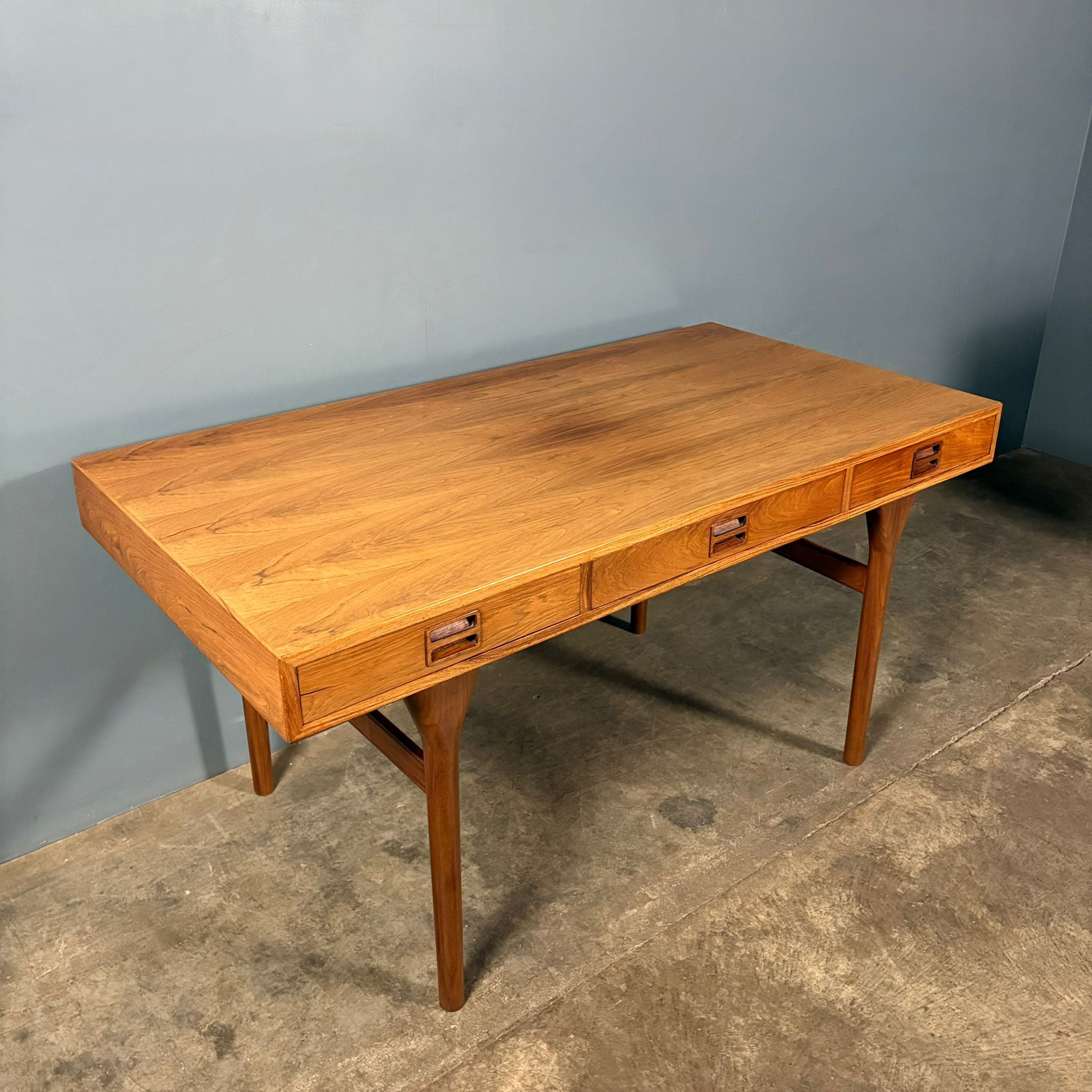 Nanna & Ditzel 93/3 Desk Søren Willadsen Møbelfabrik 1955 ND93 Danish Mid Century Vintage Retro MCM