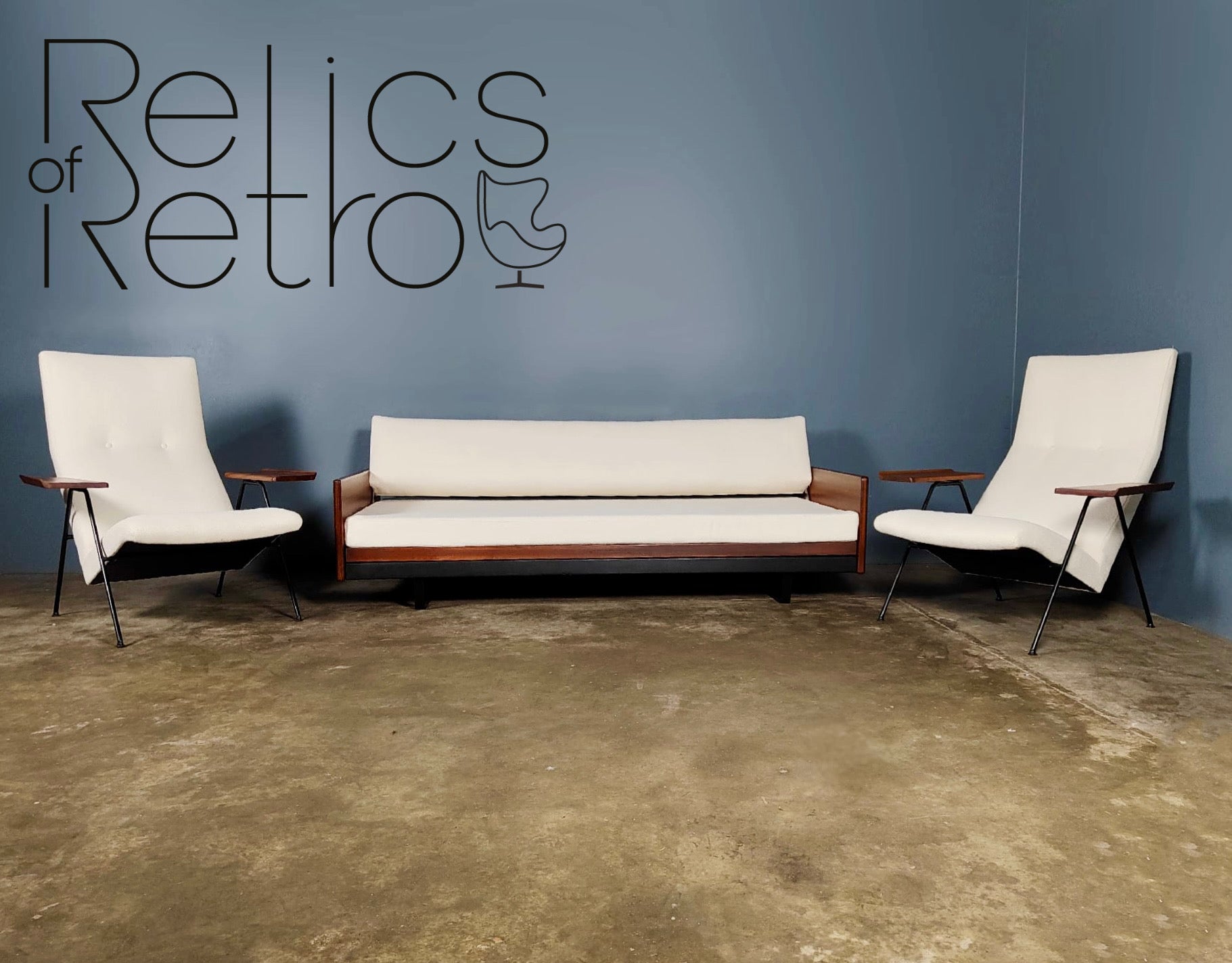 SOLD Pair Of Matching Robin Day For Hille 1952 Reclining Lounge Chairs Mid Century Vintage Retro MCM