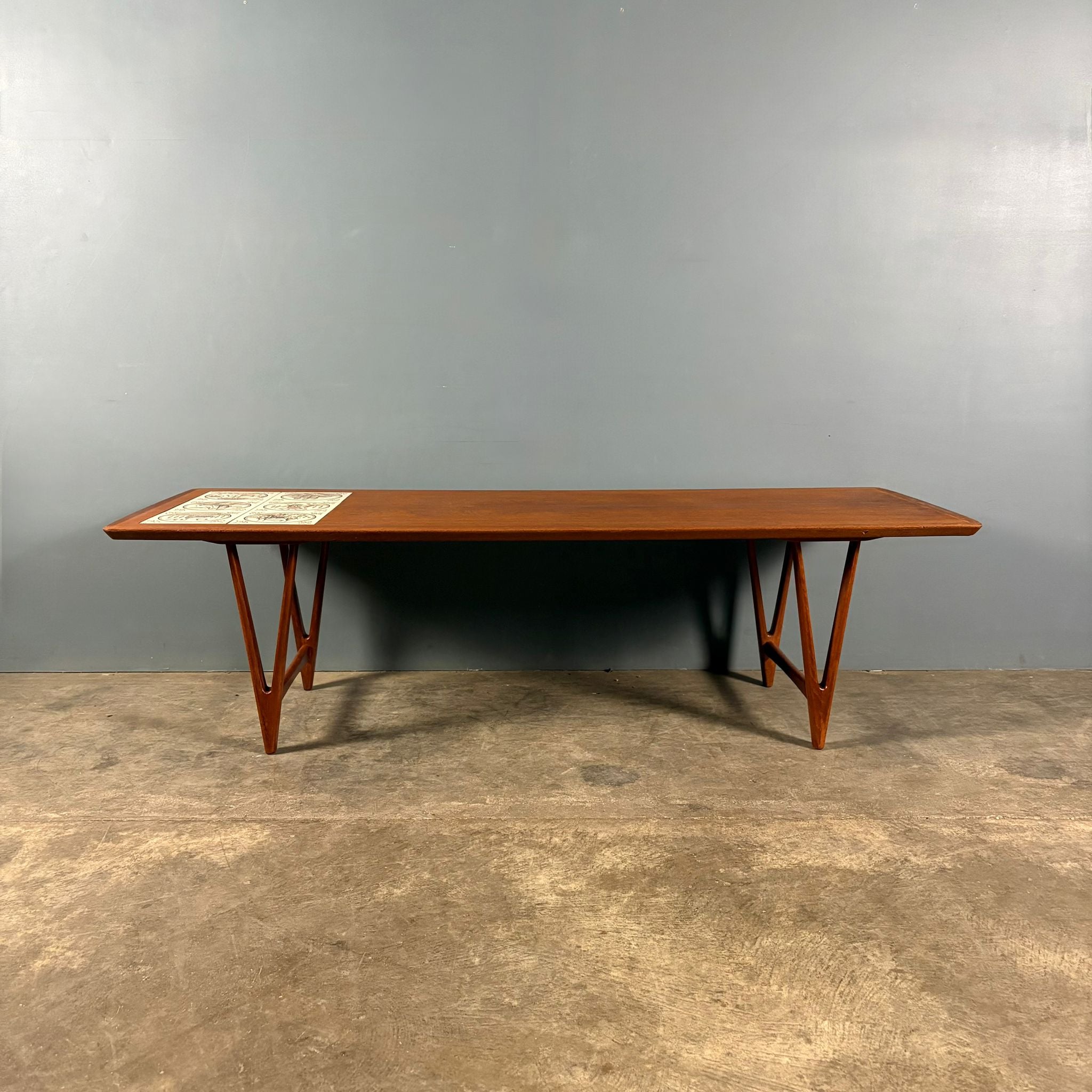 Mid Century Danish Coffee Table By E. W. Bach Kurt Østervig Vintage Retro MCM