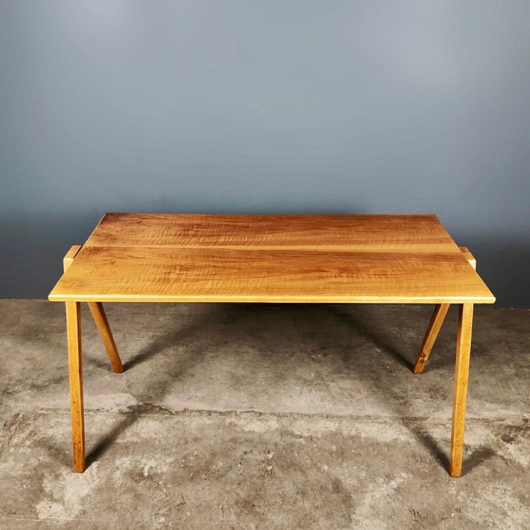 SOLD Mid Century Hillestak Dining Table Or Desk By Robin Day For Hille Vintage Retro MCM
