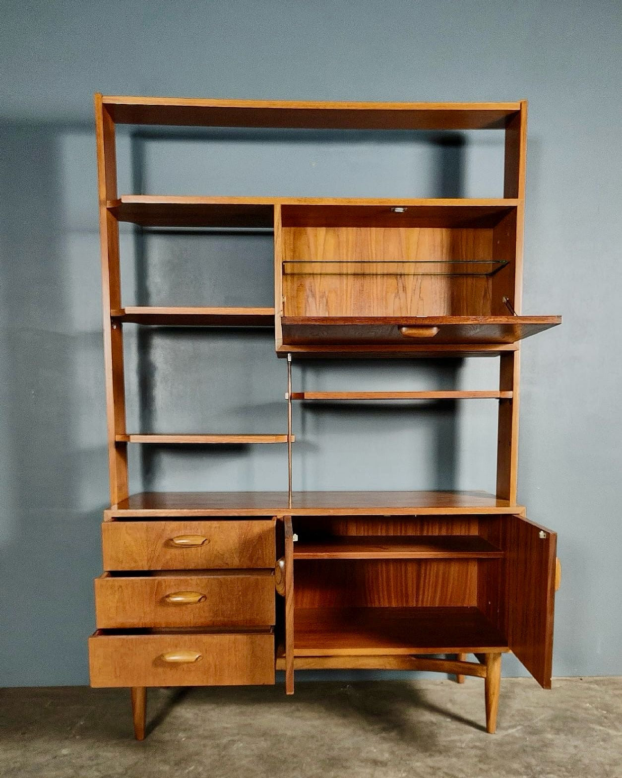 SOLD Mid Century G Plan Librenza Brasilia Teak Room Divider/Bookcase Vintage Retro MCM