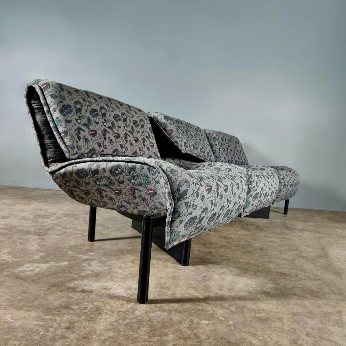Vico Magistretti Veranda For Cassina Three Seater Sofa Mid Century Vintage Retro MCM