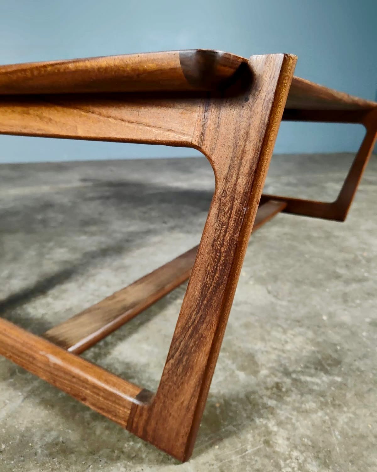 SOLD Coffee Table Peter Hvidt Mid Century Teak Vintage Retro MCM