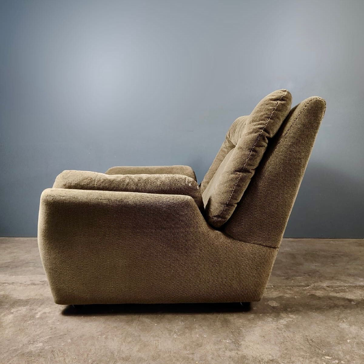 SOLD Howard Keith HK London Mid Century Two Seater Sofa & Armchair Green Helmsdale Vintage Retro MCM