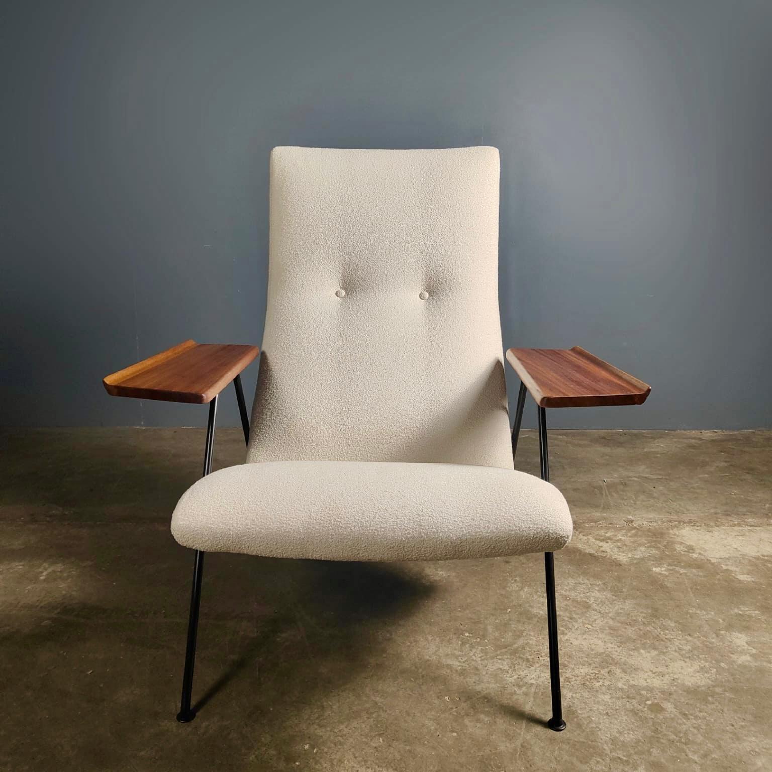 SOLD Pair Of Matching Robin Day For Hille 1952 Reclining Lounge Chairs Mid Century Vintage Retro MCM