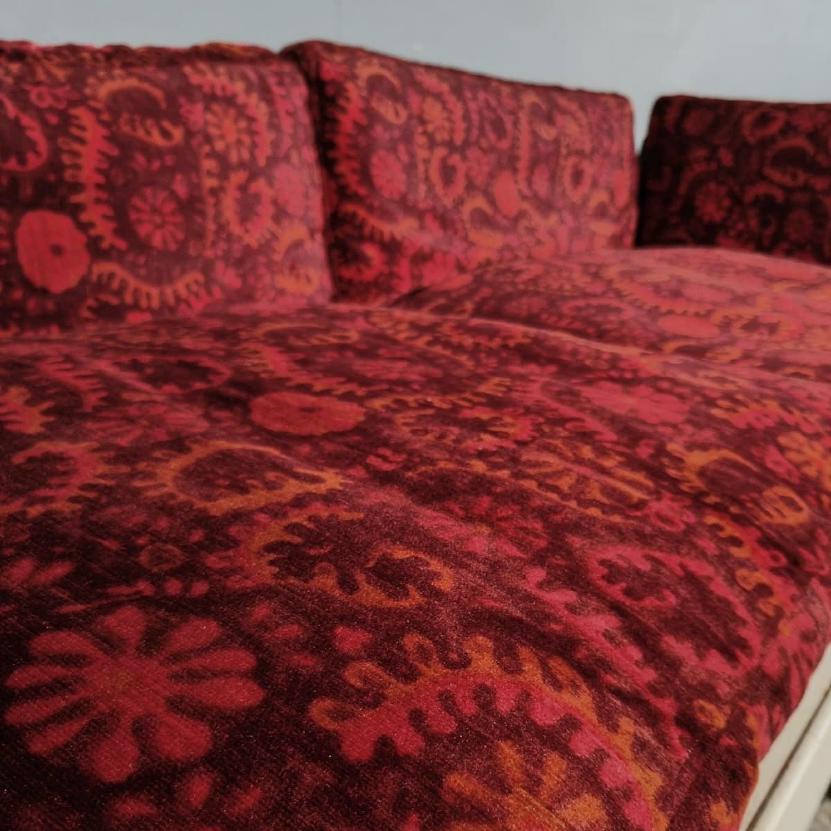 Mid Century Sigurd Resell Three Seater Sofa For Vatne Møbler Vintage Retro MCM