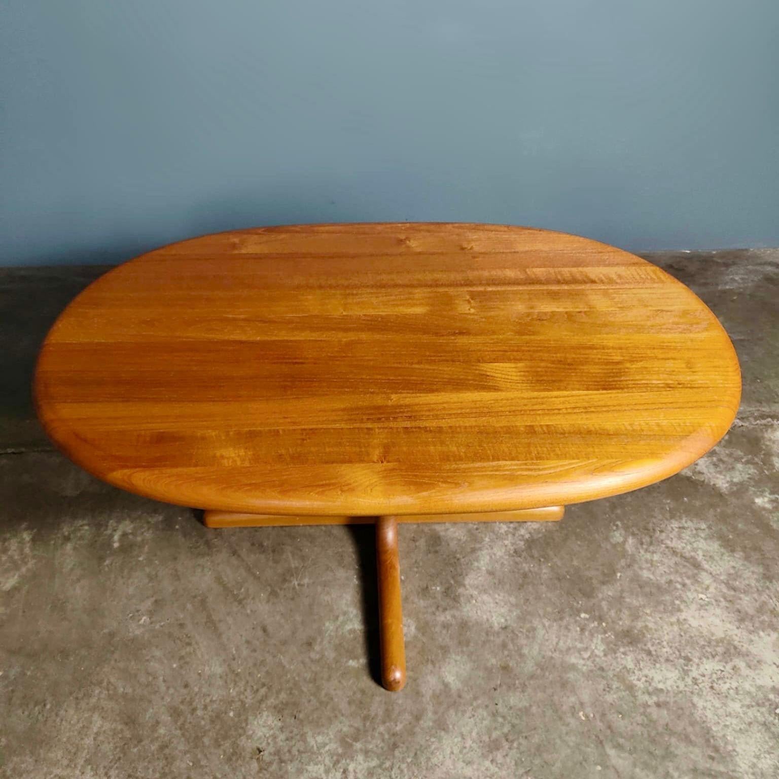 SOLD Danish Teak Coffee Table From Glostrup Mid Century Vintage Retro MCM