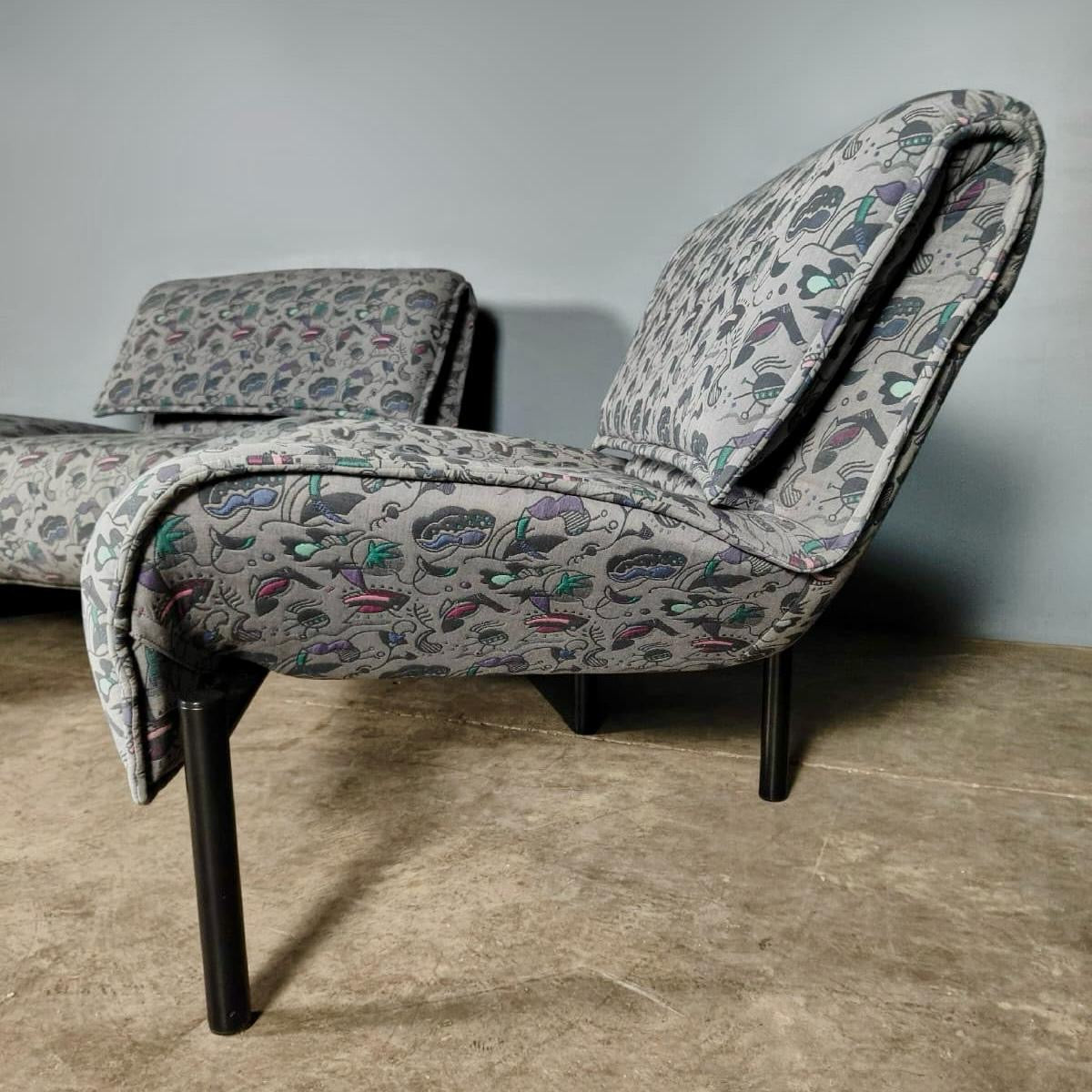 Vico Magistretti Veranda For Cassina Three Seater Sofa Mid Century Vintage Retro MCM