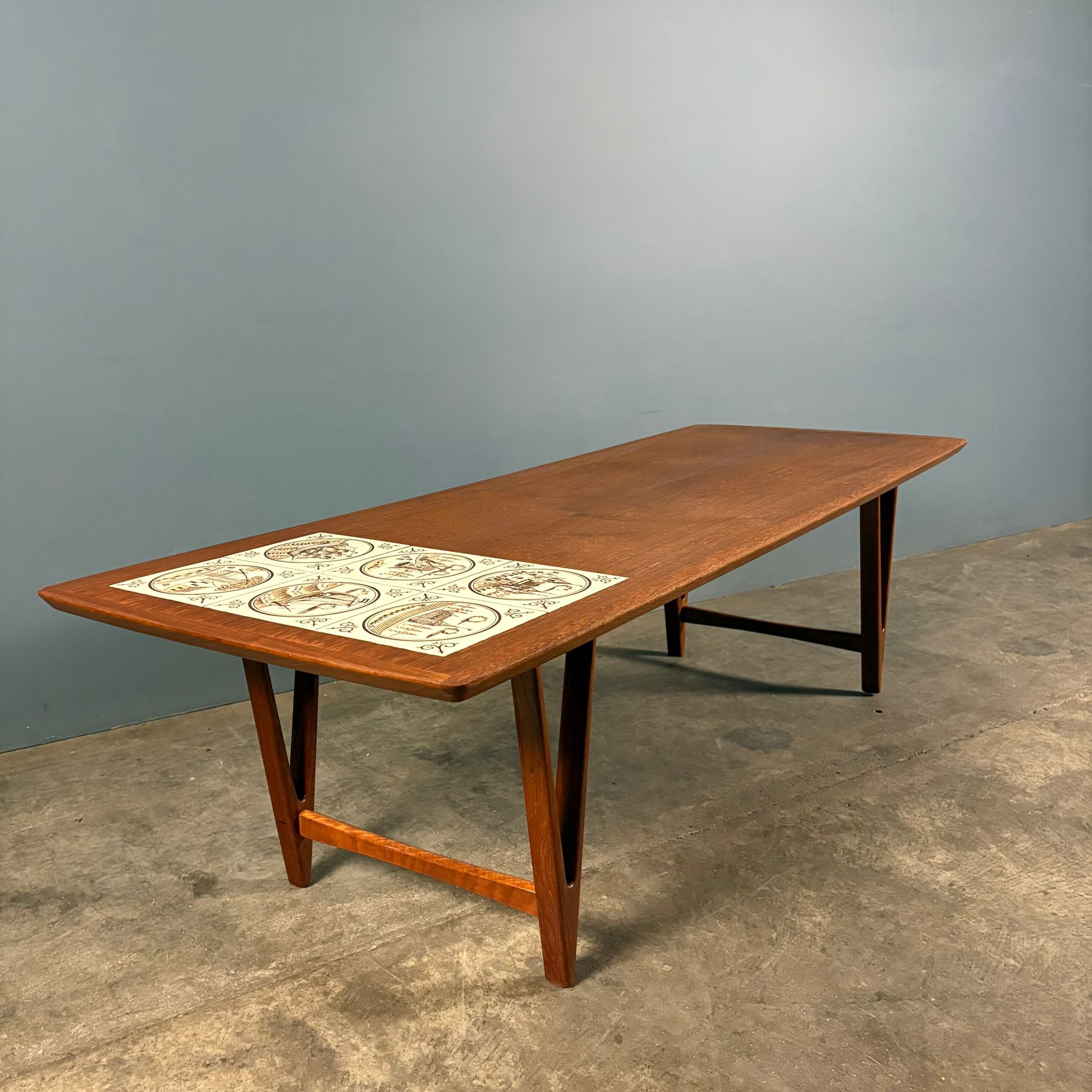Mid Century Danish Coffee Table By E. W. Bach Kurt Østervig Vintage Retro MCM