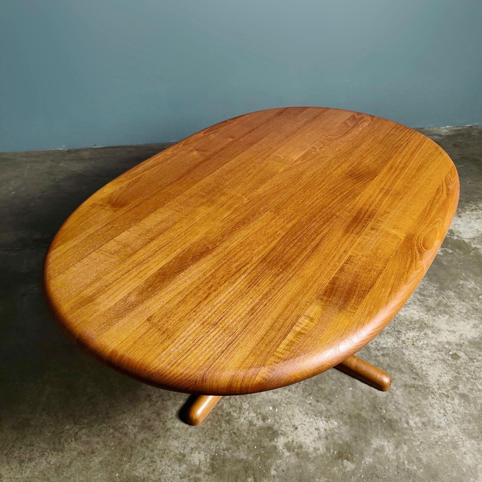 SOLD Danish Teak Coffee Table From Glostrup Mid Century Vintage Retro MCM