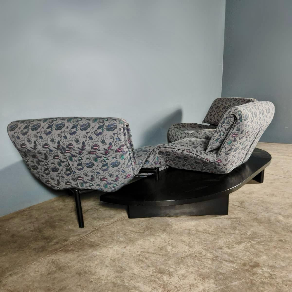 Vico Magistretti Veranda For Cassina Three Seater Sofa Mid Century Vintage Retro MCM