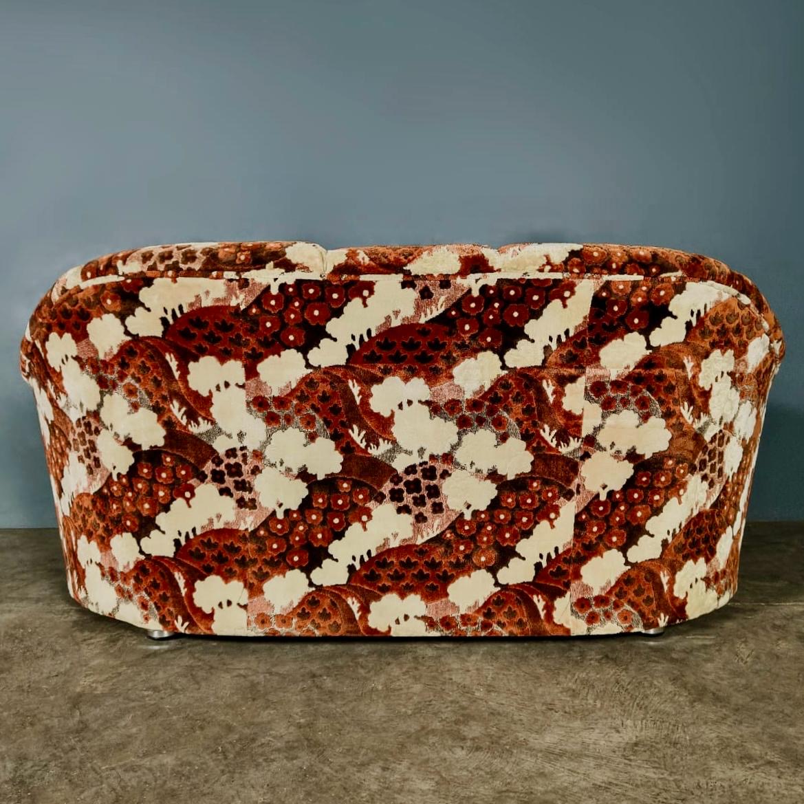 SOLD Mid Century Two Seater Sofa By Englender ‘Caliph’ 1978 Vintage Retro MCM