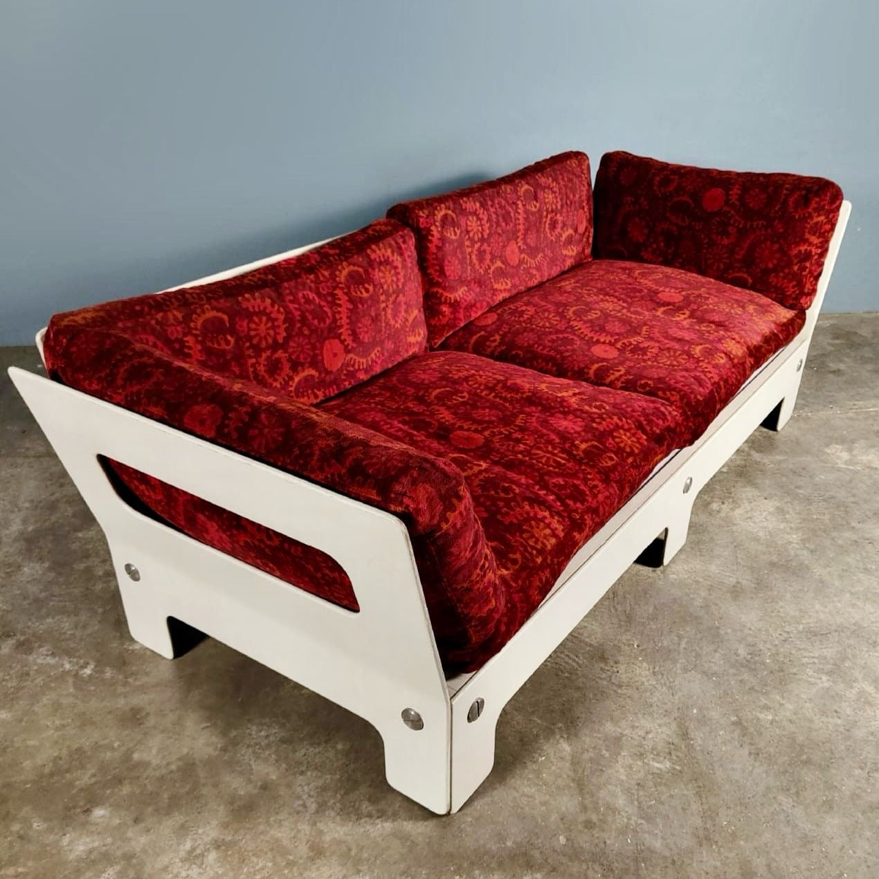 Mid Century Sigurd Resell Three Seater Sofa For Vatne Møbler Vintage Retro MCM