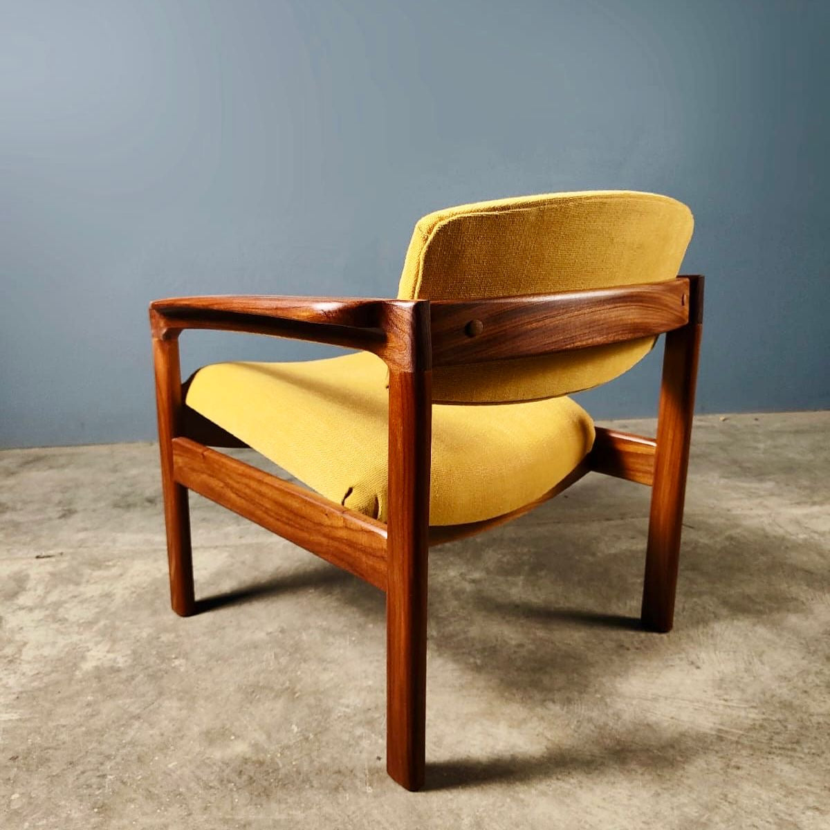 SOLD Mid Century Danish Teak Lounge Chair Vintage Retro MCM