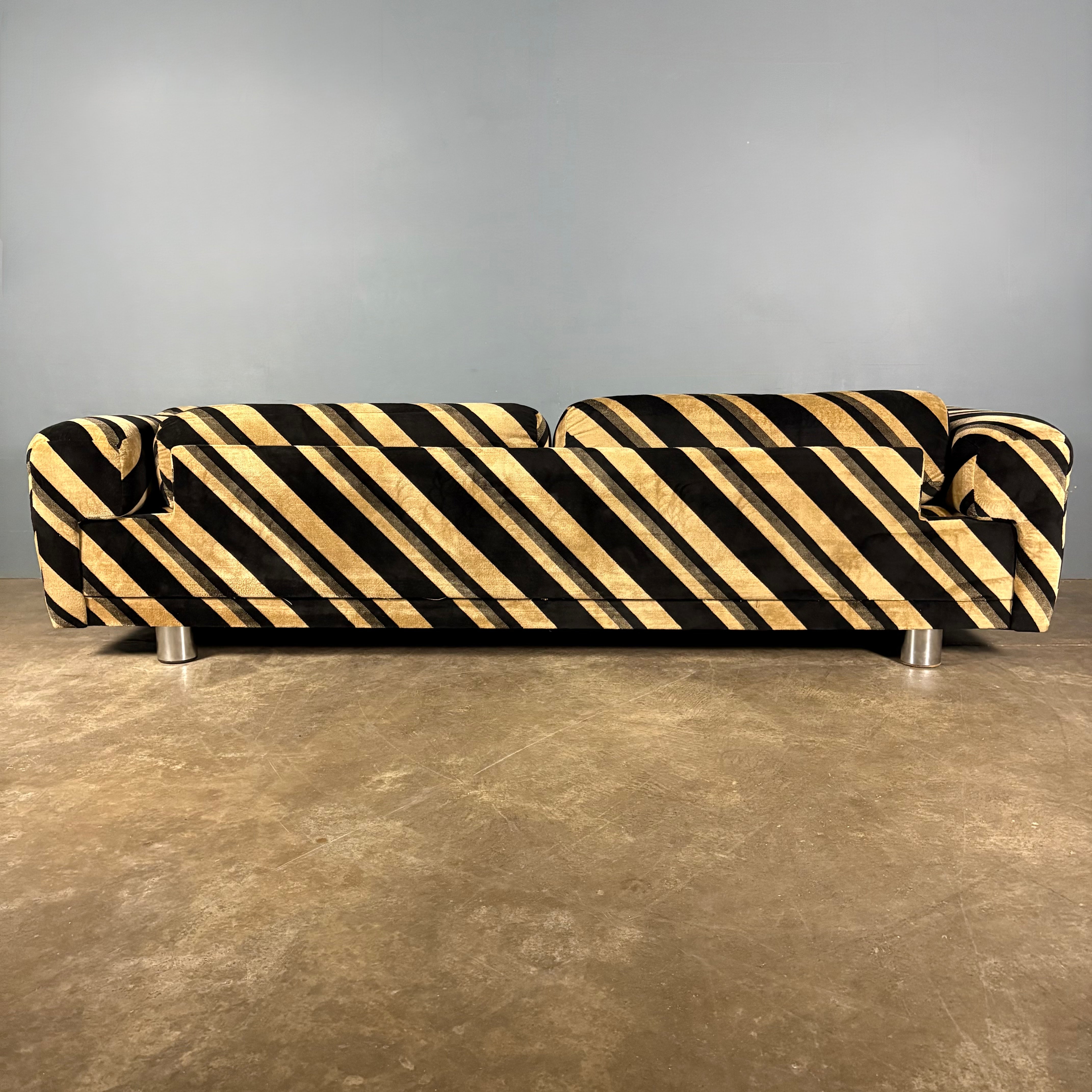 Howard Keith Original Diplomat Three Seater Sofa By HK London Diplomat Mid Century Vintage Retro MCM