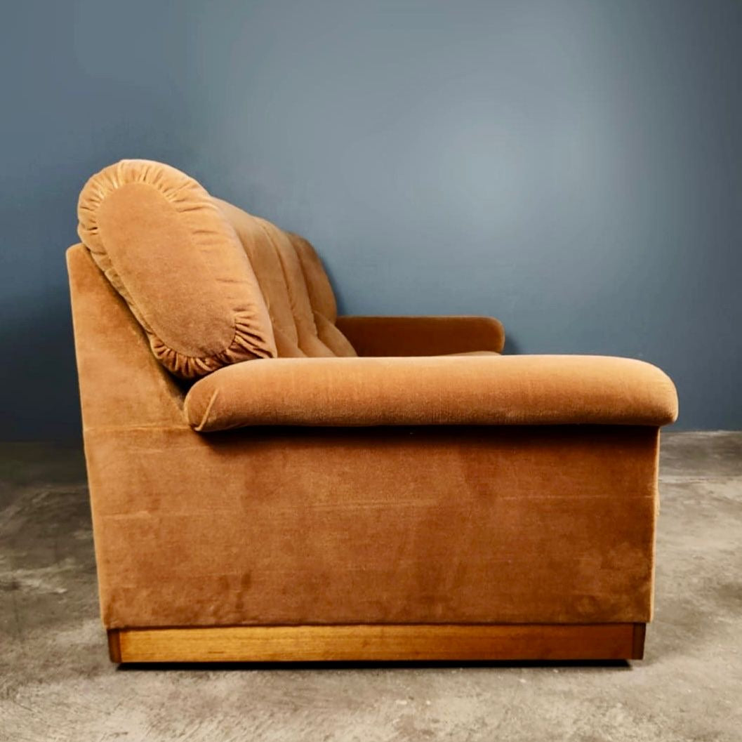 SOLD G Plan Atlantis 1978 Brown Three Seater Sofa Mid Century Vintage Retro MCM