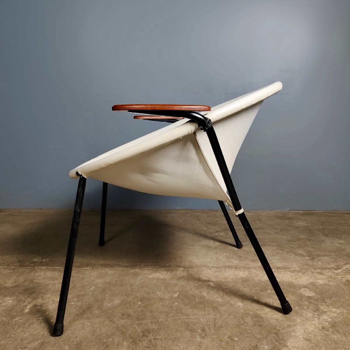 SOLD Hans Olsen Balloon Lounge Chair 1955 Lea Design Danish Mid Century Vintage Retro MCM