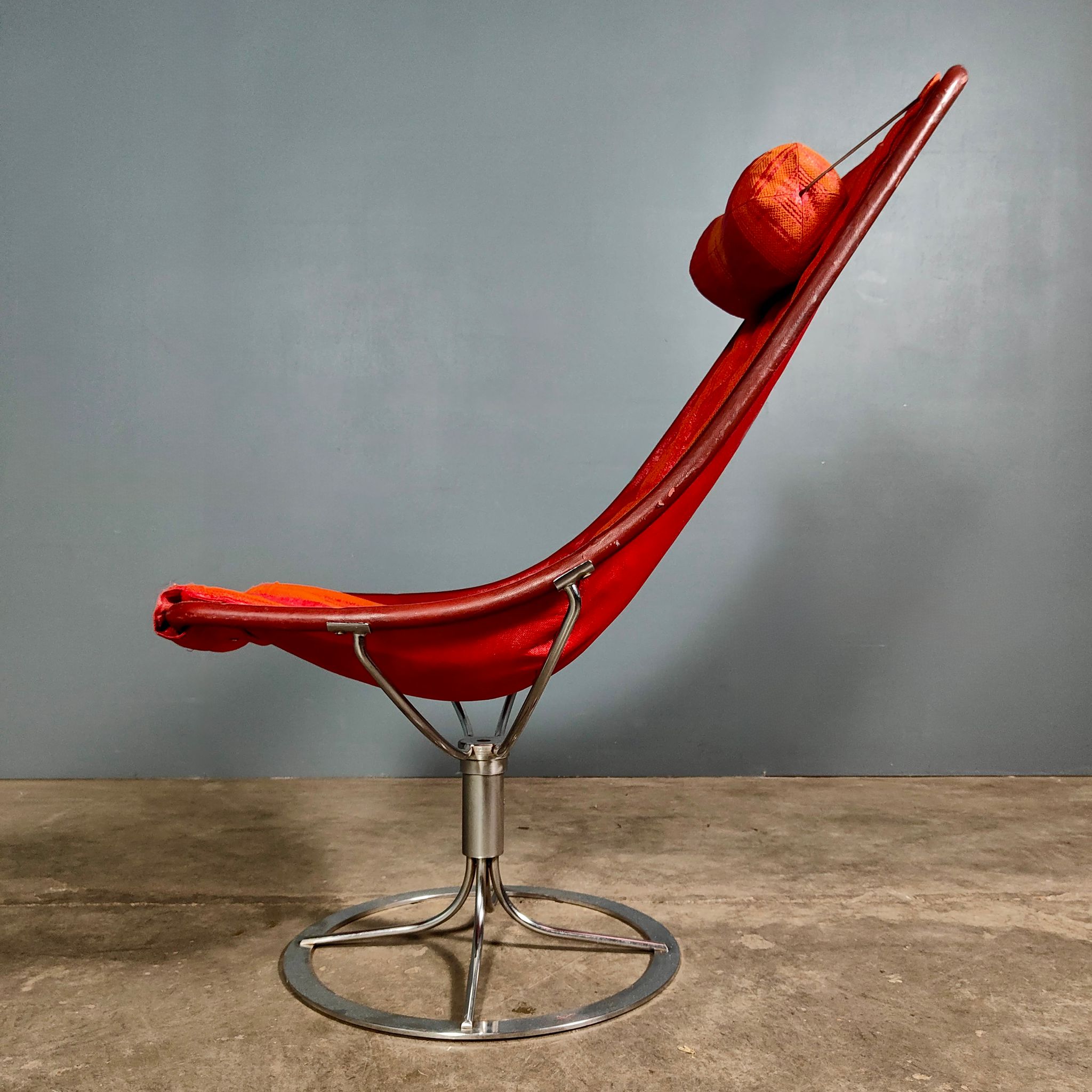 SOLD Swedish ‘Jetson 66’ Lounge Chair By Bruno Mathsson For Dux 1966 Mid Century Vintage Retro MCM