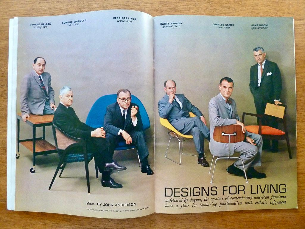 SOLD Pair Of Jens Risom ‘Playboy’ C140 Walnut Carver Dining Chairs/Lounge Chairs Mid Century Vintage Retro MCM