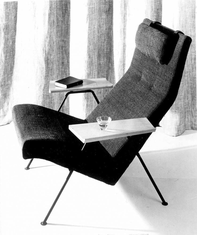 SOLD Pair Of Matching Robin Day For Hille 1952 Reclining Lounge Chairs Mid Century Vintage Retro MCM