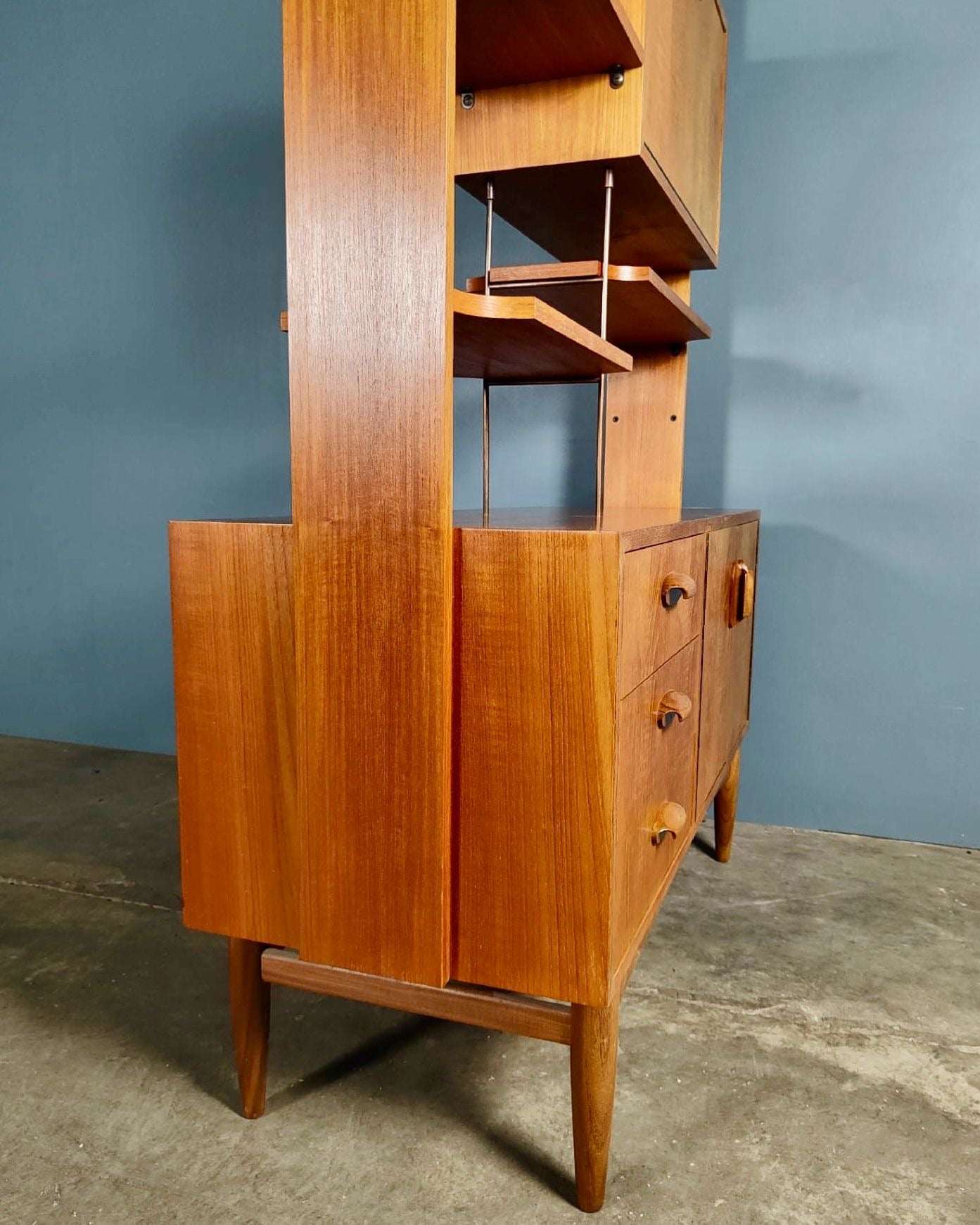 SOLD Mid Century G Plan Librenza Brasilia Teak Room Divider/Bookcase Vintage Retro MCM