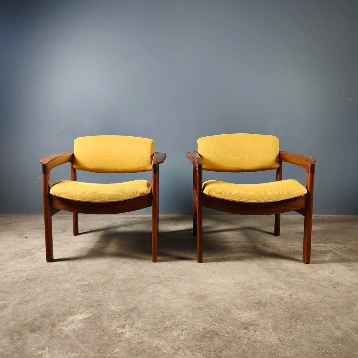 SOLD Mid Century Danish Teak Lounge Chair Vintage Retro MCM