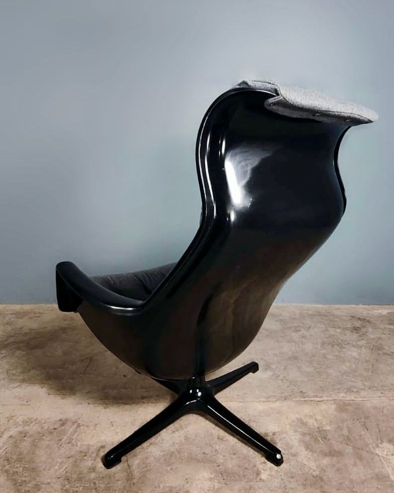 Vintage Swedish ‘Galaxy’ Armchair By Alf Svensson & Yngvar Sandström For Dux