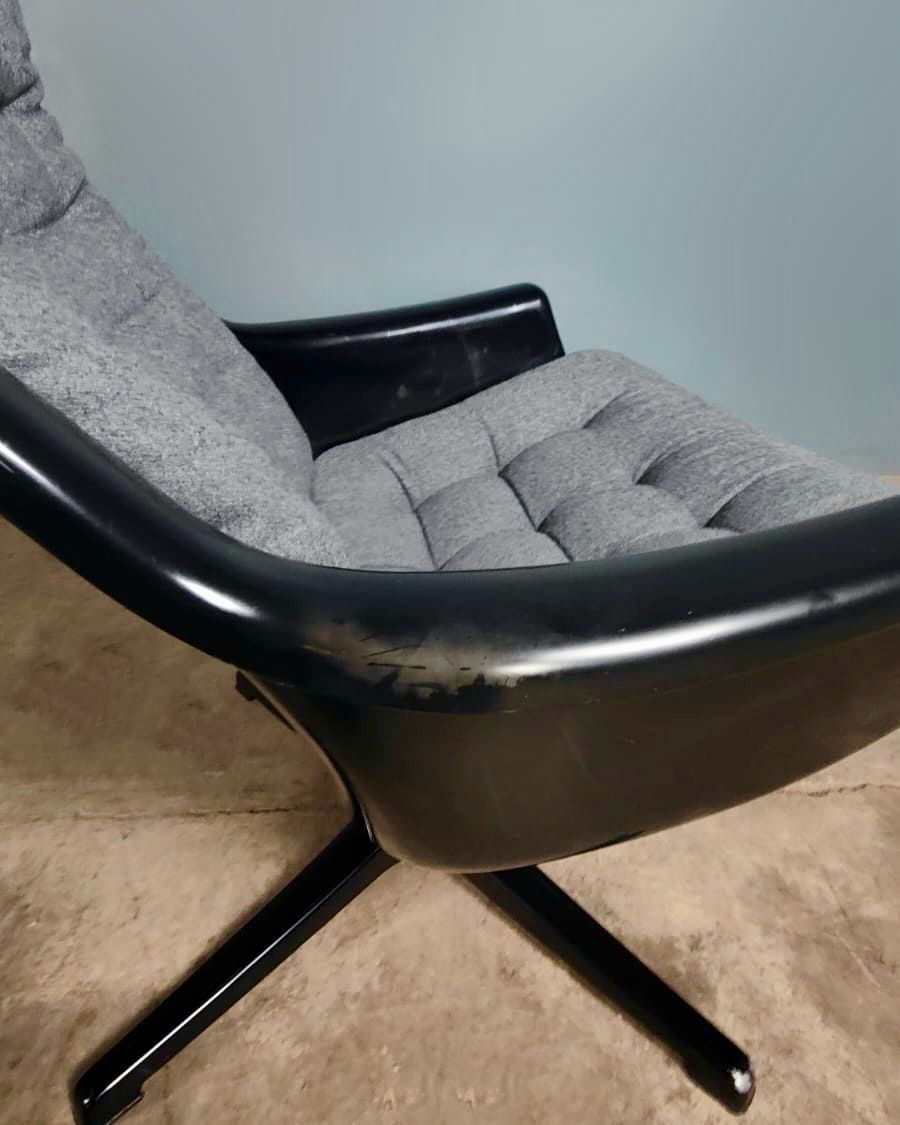 Vintage Swedish ‘Galaxy’ Armchair By Alf Svensson & Yngvar Sandström For Dux
