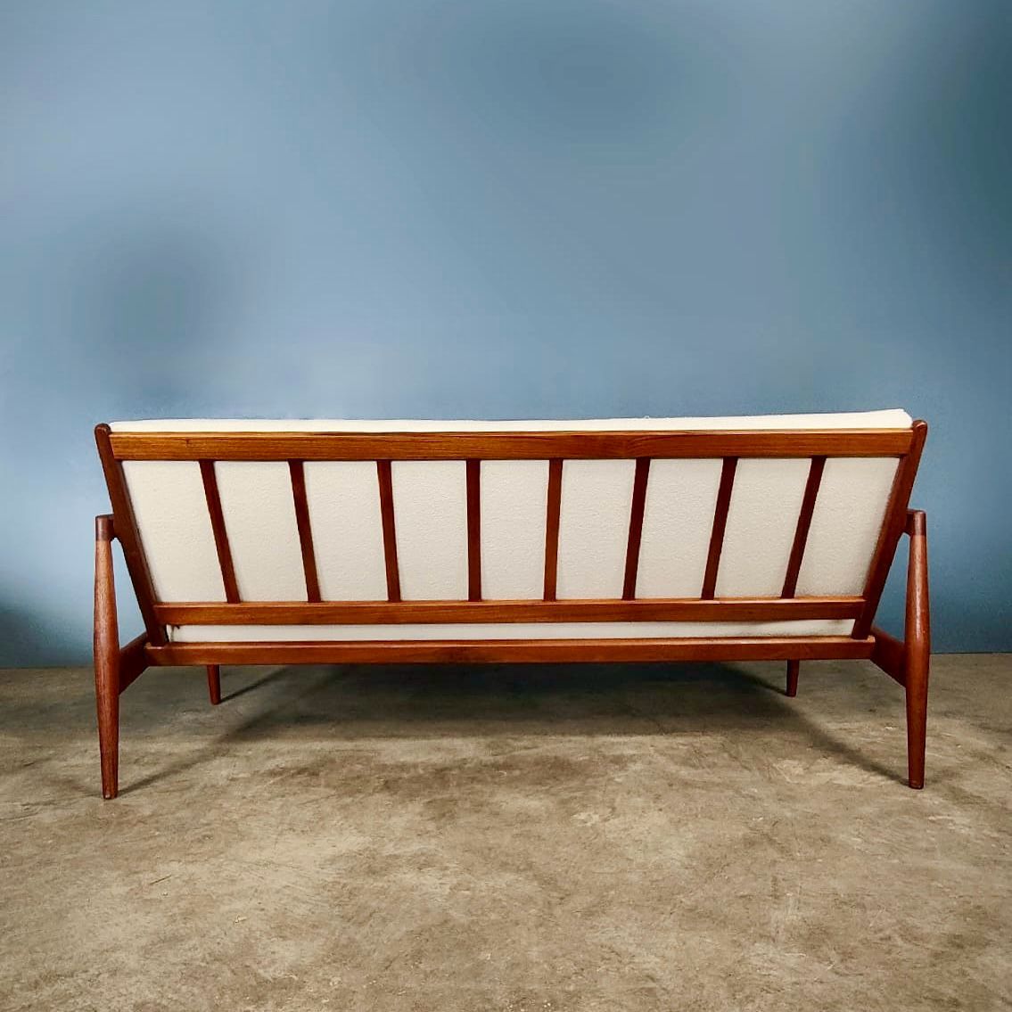Paper Knife Kai Kristiansen Magnus Olesen 1962 Three Seater Sofa