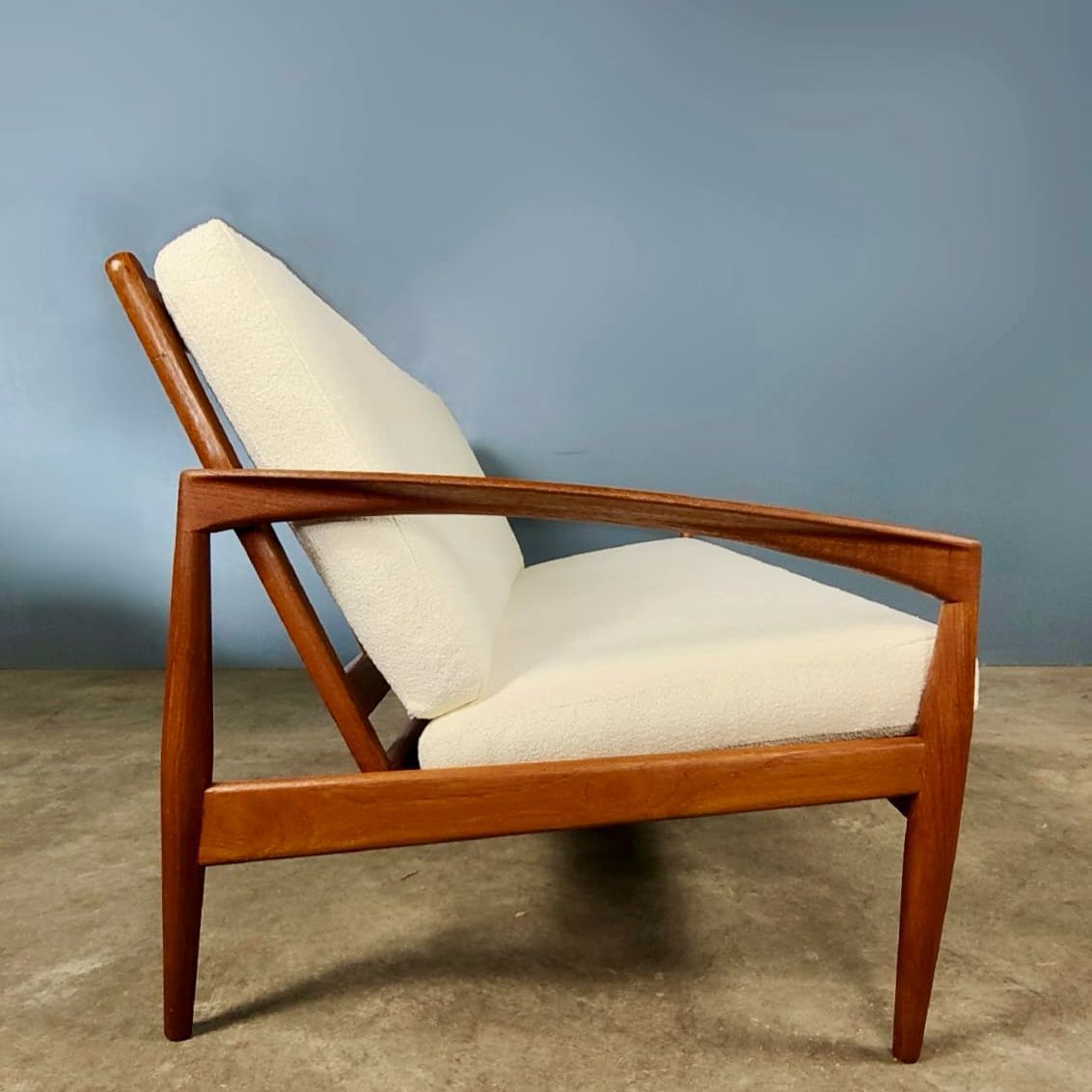 Paper Knife Kai Kristiansen Magnus Olesen 1962 Three Seater Sofa