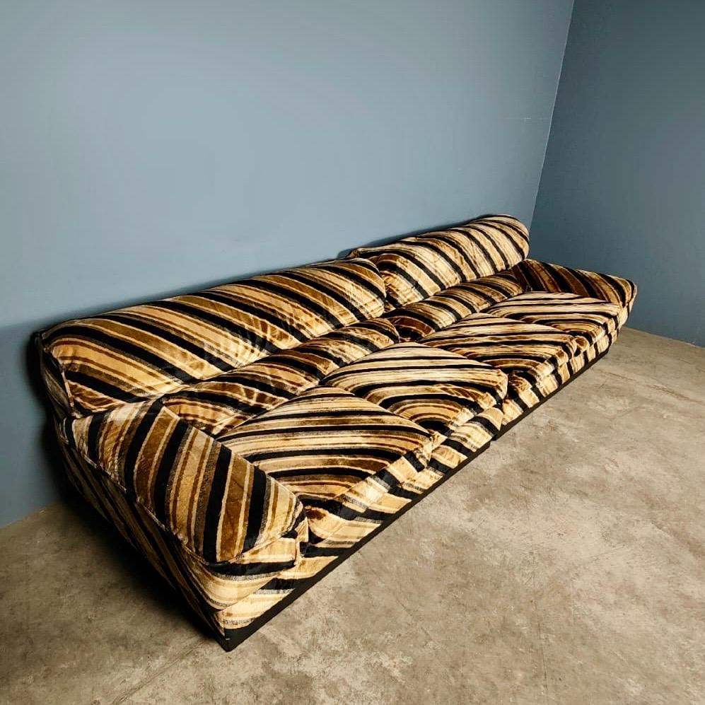 SOLD Mid Century Modular Geometric Corner Sofa By Englender Vintage Retro MCM