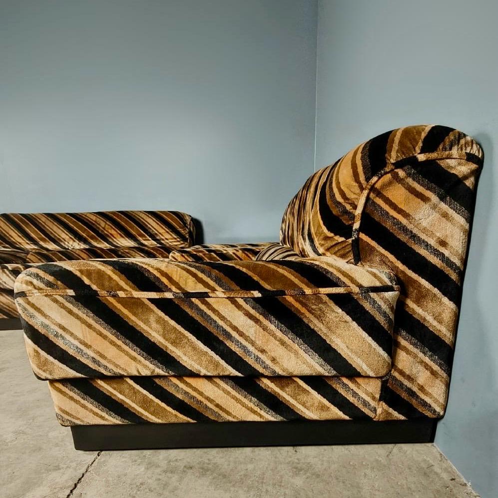 SOLD Mid Century Modular Geometric Corner Sofa By Englender Vintage Retro MCM