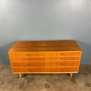 SOLD Meredew Chest Of Drawers Oak Mid Century Vintage Retro MCM