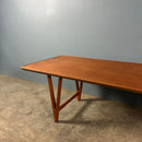 Mid Century Danish Coffee Table By E. W. Bach Kurt Østervig Vintage Retro MCM