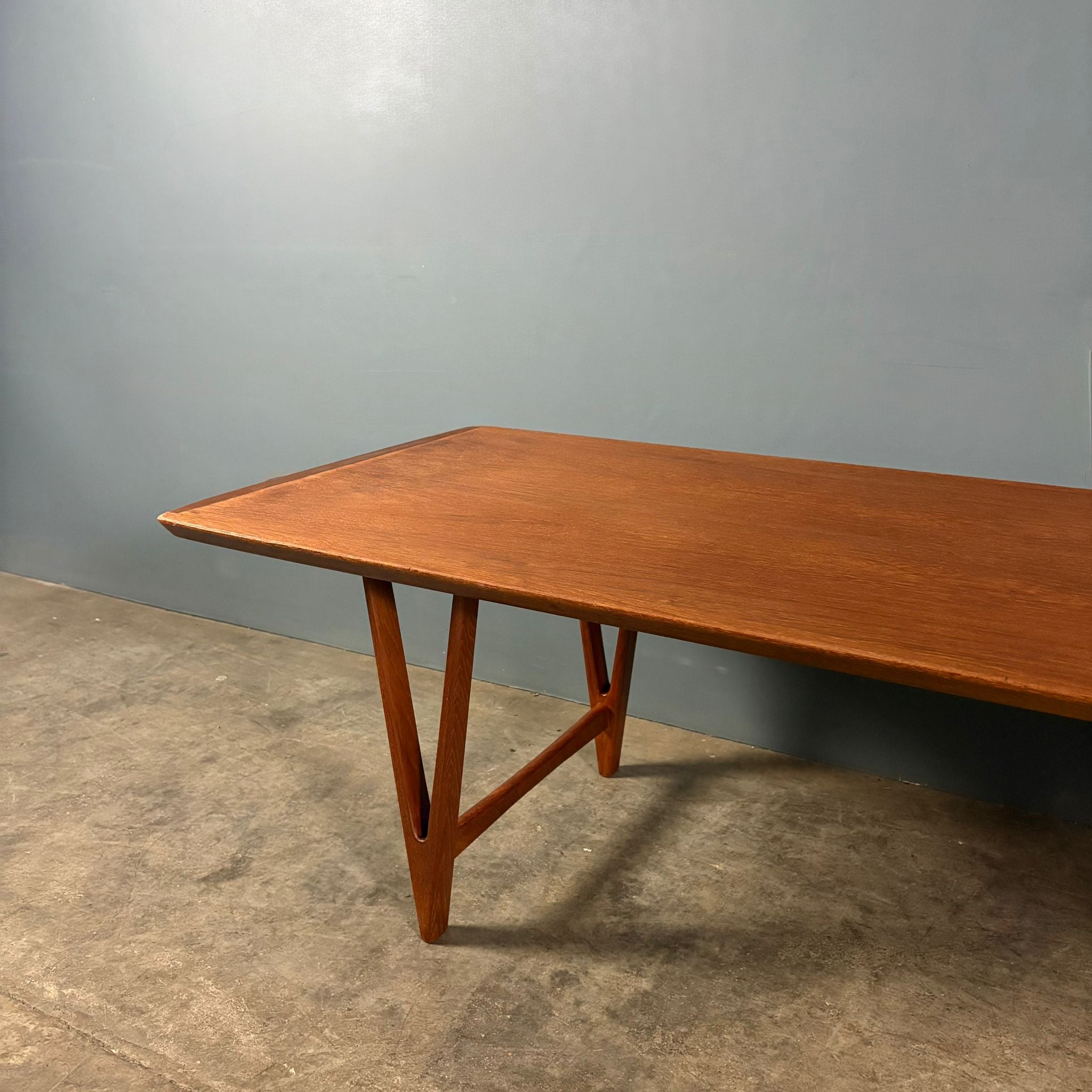 Mid Century Danish Coffee Table By E. W. Bach Kurt Østervig Vintage Retro MCM