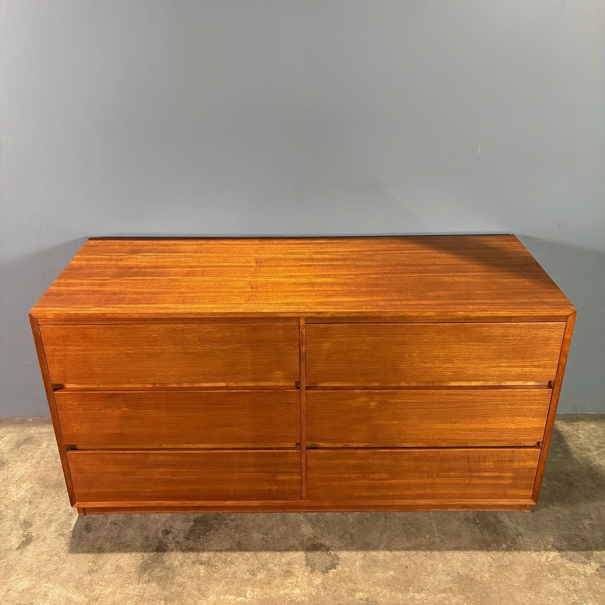 SOLD Large Teak Chest Of Drawers Mid Century Vintage Retro MCM