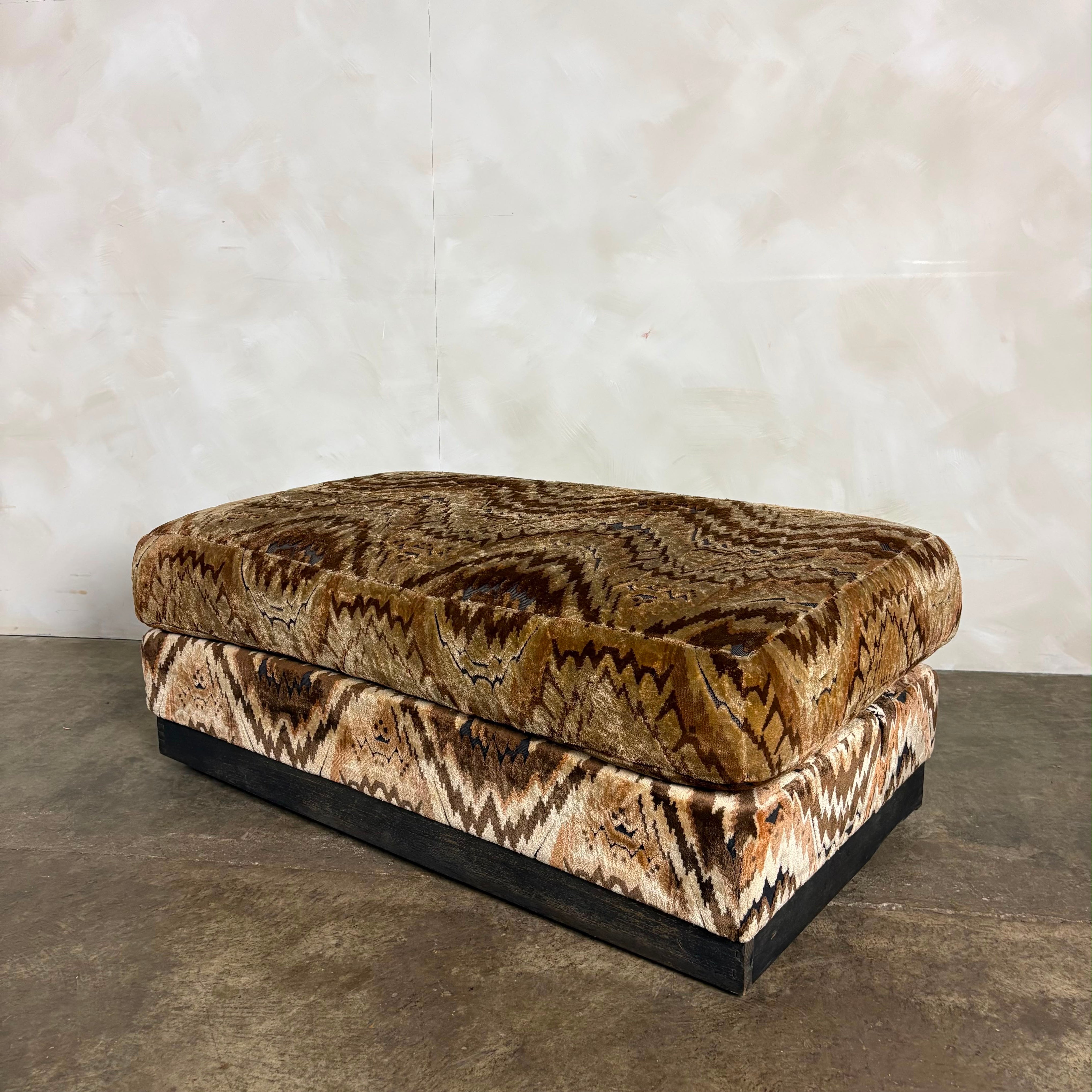 Howard Keith Footstool/Ottoman Diplomat Barbican HK London Mid Century Vintage Retro MCM