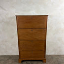 Antique Edwardian Tall Cabinet/Bookcase/Haberdashery Storage Drawers